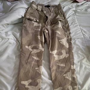 camo joggers